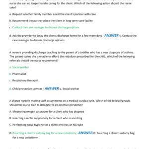 ATI RN LEADERSHIP NGN PROCTORED EXAM 2025-2026 ACTUAL EXAM ALL 150 QUESTIONS AND CORRECT DETAILED ANSWERS (VERIFIED ANSWERS) |ALREADY GRADED A+ - Image 2