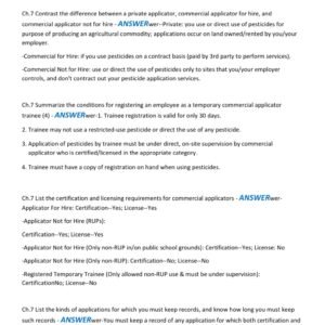 WISCONSIN PESTICIDE APPLICATOR RIGHT OF WAY EXAM LATEST 2025-2026 ACTUAL EXAM 230 QUESTIONS AND CORRECT DETAILED ANSWERWERS (VERIFIED ANSWERWERS) |ALREADY GRADED A+ - Image 2