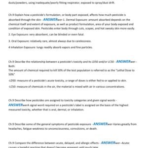 WISCONSIN PESTICIDE APPLICATOR RIGHT OF WAY EXAM LATEST 2025-2026 ACTUAL EXAM 230 QUESTIONS AND CORRECT DETAILED ANSWERWERS (VERIFIED ANSWERWERS) |ALREADY GRADED A+ - Image 3