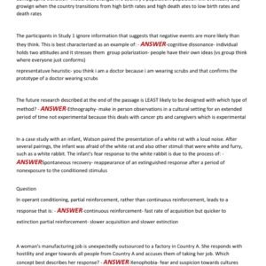 FL 5 AAMC MCAT EXAM LATEST 2025-2026 ACTUAL EXAM ALL 100 QUESTIONS AND CORRECT DETAILED ANSWERS (VERIFIED ANSWERS) |ALREADY GRADED A+ - Image 2