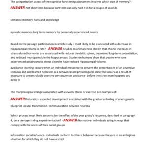 FL 5 AAMC MCAT EXAM LATEST 2025-2026 ACTUAL EXAM ALL 100 QUESTIONS AND CORRECT DETAILED ANSWERS (VERIFIED ANSWERS) |ALREADY GRADED A+ - Image 3