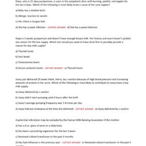 ALPP CLC Exam 1 | 2025/2026 Latest Edition | 100 Questions and Verified Answers | 100% Accuracy - Image 3