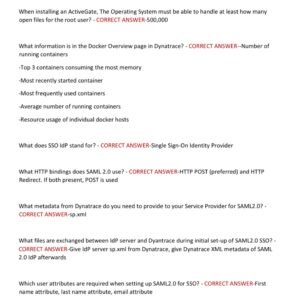 DYNATRACE PRO CERTIFICATION TEST 2026-2027 WITH 550+ REVIEW QUESTIONS AND CORRECT ANSWERS/ DT CERT PRO PRACTICE TEST BANK/ DT PROFESSIONAL CERTIFICATION EXAM (BRAND NEW!) - Image 3