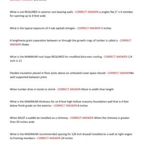 VIRGINIA HIC EXAM 2026/2027 WITH 180 REAL EXAM QUESTIONS AND CORRECT ANSWERS (100% CORRECT) VIRGINIA HOME IMPROVEMENT CONTRACTING (HIC) ACTUAL EXAM QUESTIONS AND ANSWERS (BRAND NEW!!) - Image 2