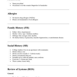 Comprehensive i-Human Case Analysis for Exam Submission Walden University:Week #4 (2025)Class 6512 – 20-Year-Old Male Presenting With an Eye Problem in an Outpatient Clinic With Laboratory Capabilities: Class 6512 (full Screen shots) - Image 3