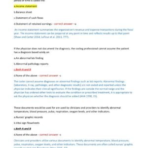 CERTIFIED DOCUMENTATION INTEGRITY PRACTITIONER {CDIP} EXAM CONTAINS 130 QUESTIONS AND CORRECT, DETAILED & VERIFIED ANSWERS WITH DETAILED EXPLANATIONS| LATEST CDIP ACTUAL EXAM (GUARANTEED PASS/AHIMA) - Image 3