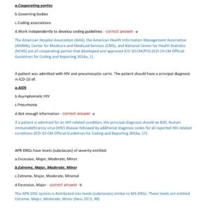 CERTIFIED DOCUMENTATION INTEGRITY PRACTITIONER {CDIP} EXAM CONTAINS 130 QUESTIONS AND CORRECT, DETAILED & VERIFIED ANSWERS WITH DETAILED EXPLANATIONS| LATEST CDIP ACTUAL EXAM (GUARANTEED PASS/AHIMA) - Image 4