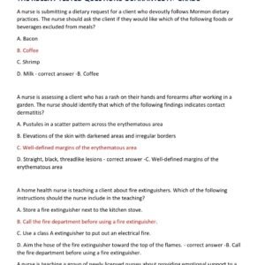 ATI RN Concept-Based Assessment Level 1 PART B Online 2025”2026 Practice EXAM 150 QUESTIONS AND CORRECT ANSWERS COVERING THE RECENT TESTED QUESTIONS GUARANTEE A+ GRADE