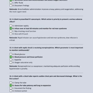 ATI RN CONCEPT BASED ASSESSMENT LEVEL 5 PROCTORED 2025”2026 EXAM ALL 150 QUESTIONS AND CORRECT DETAILED ANSWERS WITH RATIONALES COVERING THE MOST TESTED QUESTIONS GUARANTEE A+ GRADE |ALREADY GRADED A+ - Image 4