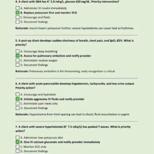ATI RN CONCEPT BASED ASSESSMENT LEVEL 4 PROCTORED 2025”2026 EXAM ALL 150 QUESTIONS AND CORRECT DETAILED ANSWERS WITH RATIONALES COVERING THE MOST TESTED QUESTIONS GUARANTEE A+ GRADE |ALREADY GRADED A+ - Image 2