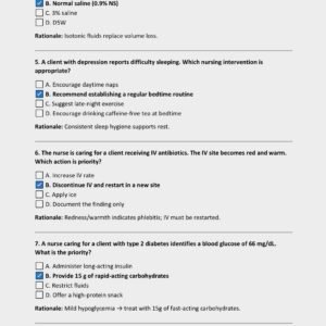 ATI RN CONCEPT BASED ASSESSMENT LEVEL 2 PROCTORED 2025”2026 EXAM ALL 150 QUESTIONS AND CORRECT DETAILED ANSWERS WITH RATIONALES COVERING THE MOST TESTED QUESTIONS GUARANTEE A+ GRADE |ALREADY GRADED A+ - Image 2