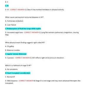 NR 507 FINAL EXAM 2025-2026 LATEST ACTUAL EXAM WITH 150 QUESTIONS AND CORRECT ANSWERS (100% CORRECT VERIFIED ANSWERS) NR 507 ADVANCED PATHOPHYSIOLOGY ACTUAL FINAL EXAM 2025 CHAMBERLAIN (BRAND NEW!) - Image 3
