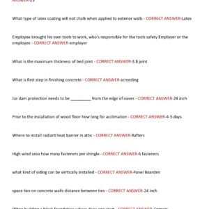 VIRGINIA HIC EXAM 2025/2026 WITH 180 REAL EXAM QUESTIONS AND CORRECT ANSWERS (100% CORRECT) VIRGINIA HOME IMPROVEMENT CONTRACTING (HIC) ACTUAL EXAM QUESTIONS AND ANSWERS (BRAND NEW!!) - Image 3