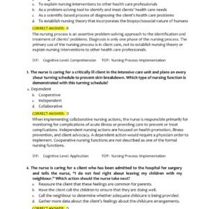 TESTBANK MEDICAL SURGICAL NURSING IN CANADA 5TH EDITION 2025 - Image 5