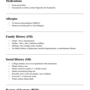 i-Human Case Analysis for Exam Submission Walden University:Week #4 (2026)Class 6512 – 20-Year-Old Male Presenting With an Eye Problem in an Outpatient Clinic With Laboratory Capabilities: Class 6512 (full Screen shots) - Image 4